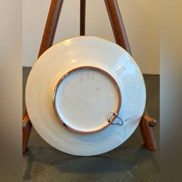 VTG NK R Morava Wall Plate. Handpainted In Slovenia. # 62 - Picture 3 of 4